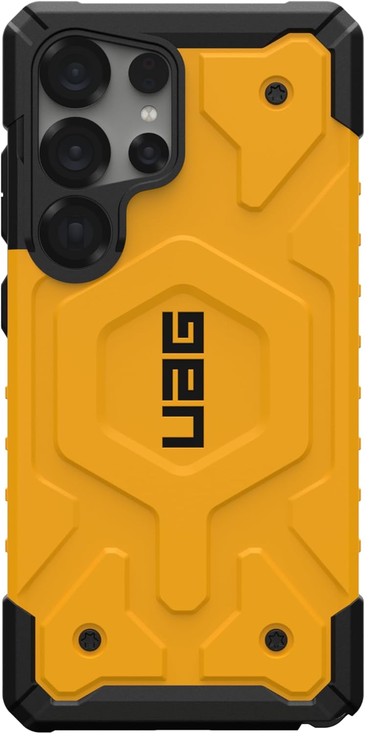 UAG Pathfinder Case with Magnets for Samsung Galaxy S25 Ultra - Heritage Yellow
