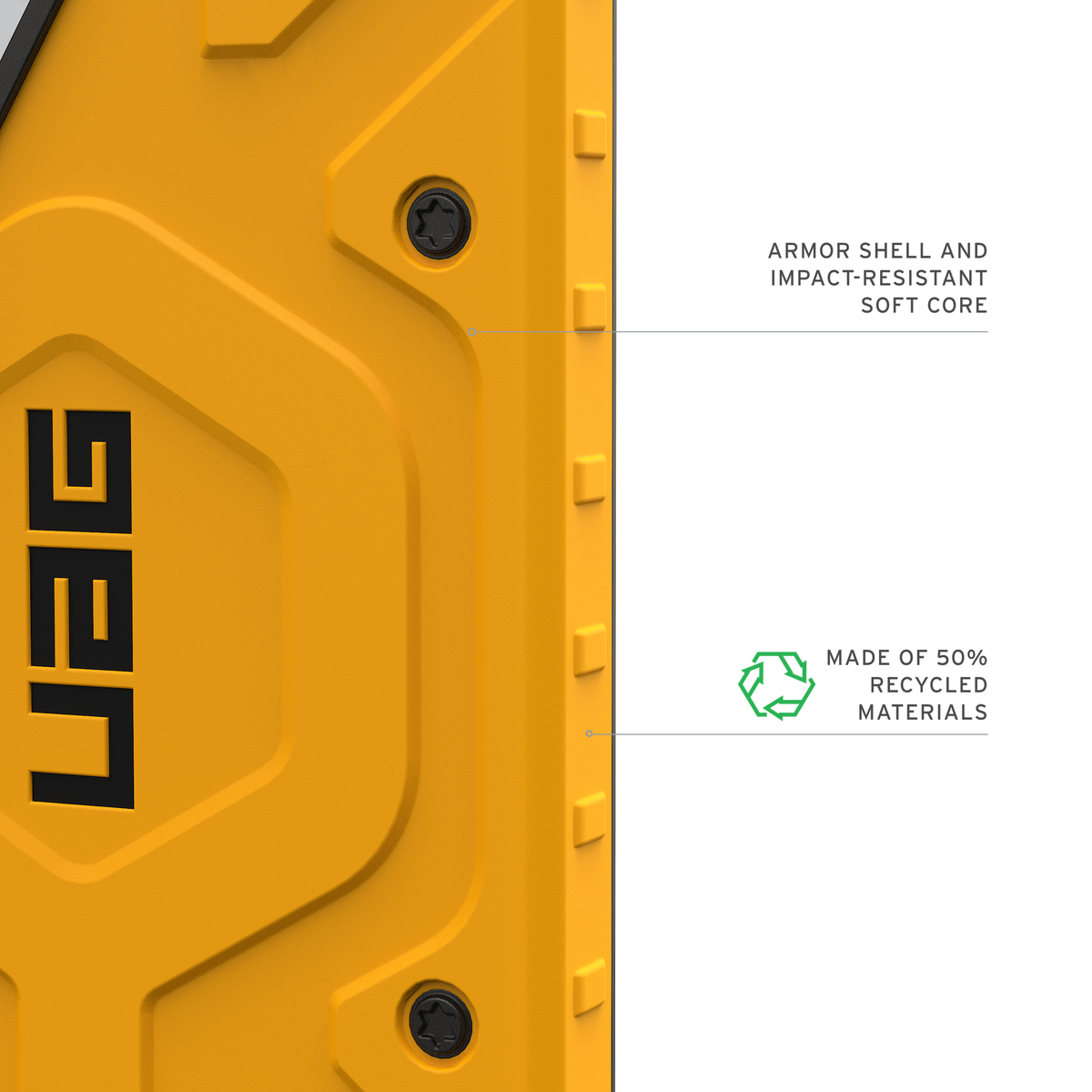 UAG Pathfinder Case with Magnets for Samsung Galaxy S26 Ultra - Heritage Yellow