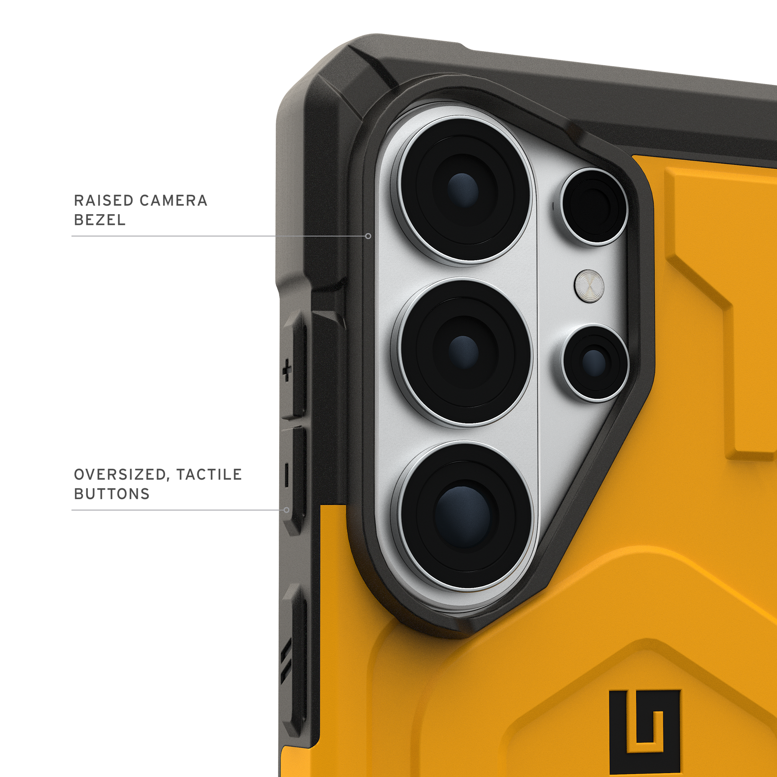 UAG Pathfinder Case with Magnets for Samsung Galaxy S26 Ultra - Heritage Yellow
