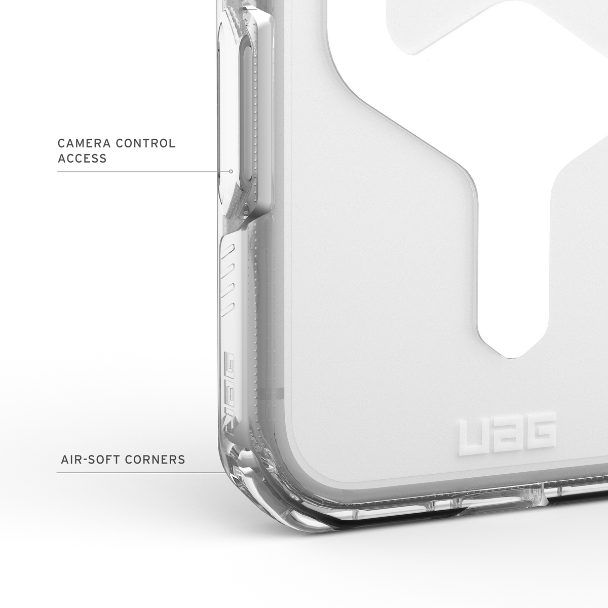 Plyo MagSafe Case for iPhone 18 Pro 6.3 in Ice/White - UAG