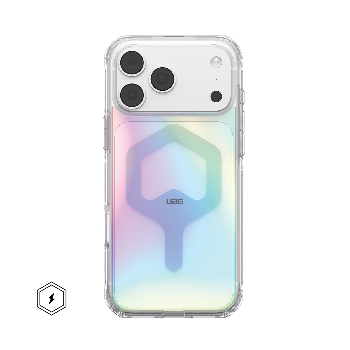 Plyo MagSafe Case for iPhone 18 Pro 6.3 in Iridescent - UAG