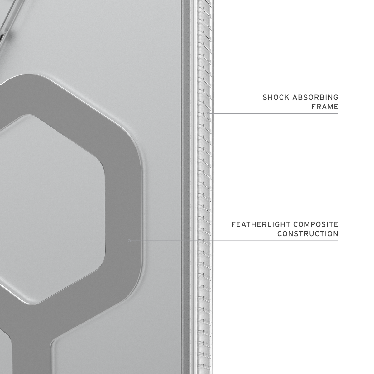 UAG Plyo with Magnets Samsung Galaxy S26 Ultra - Ice / Silver - Mac Addict