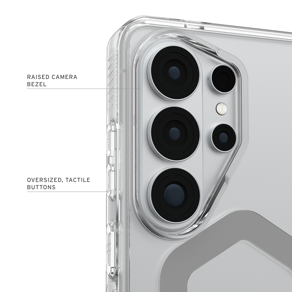 UAG Plyo with Magnets Samsung Galaxy S26 Ultra - Ice / Silver - Mac Addict