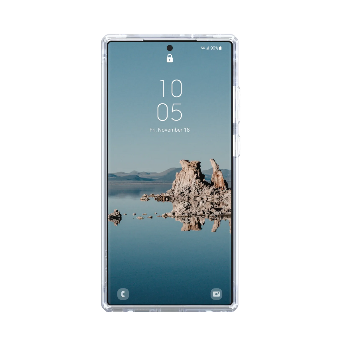 UAG Plyo Pro Slim Tough Case with Magnet Samsung S23 Ultra 5G 6.8 - Clear
