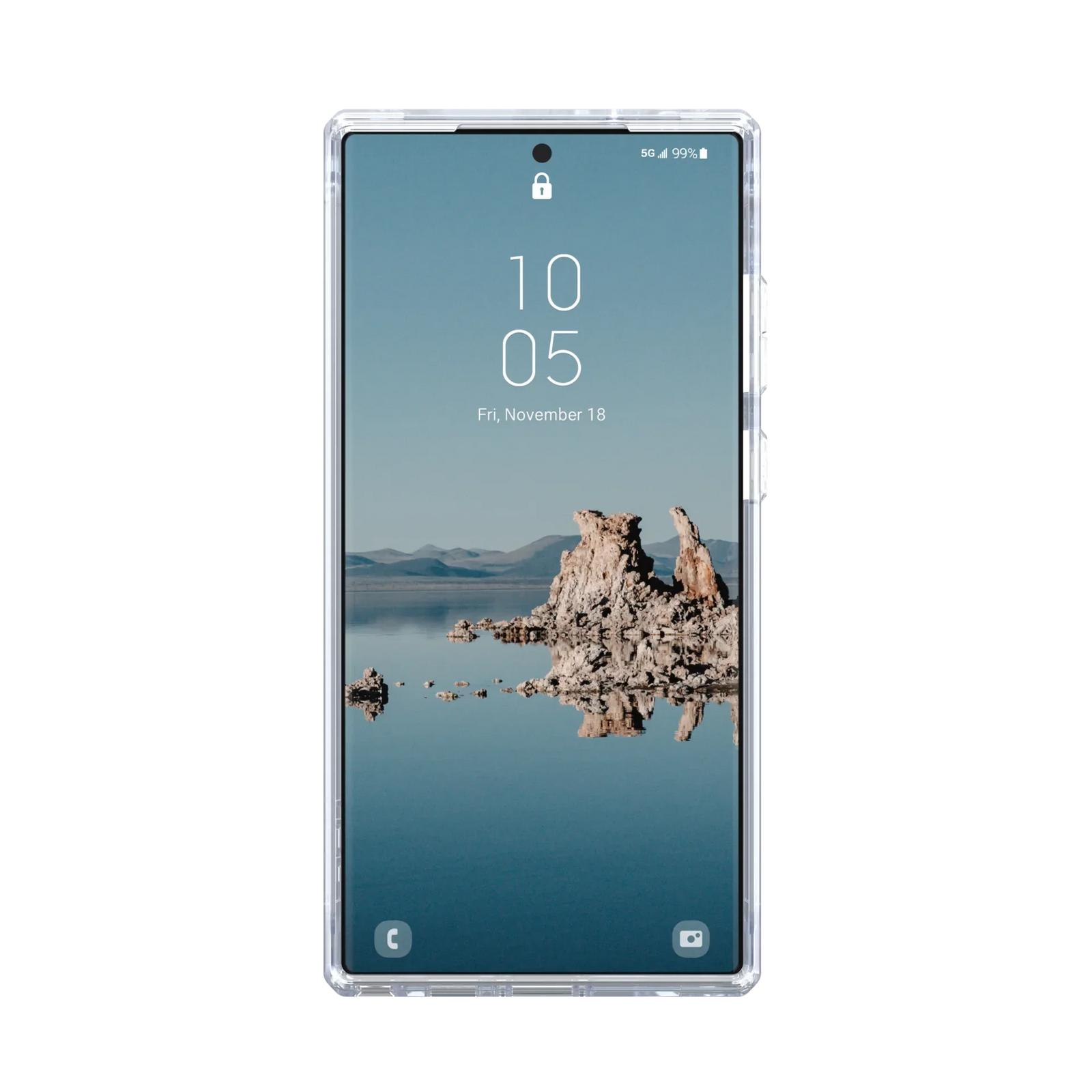 UAG Plyo Pro Slim Tough Case with Magnet Samsung S23 Ultra 5G 6.8 - Clear