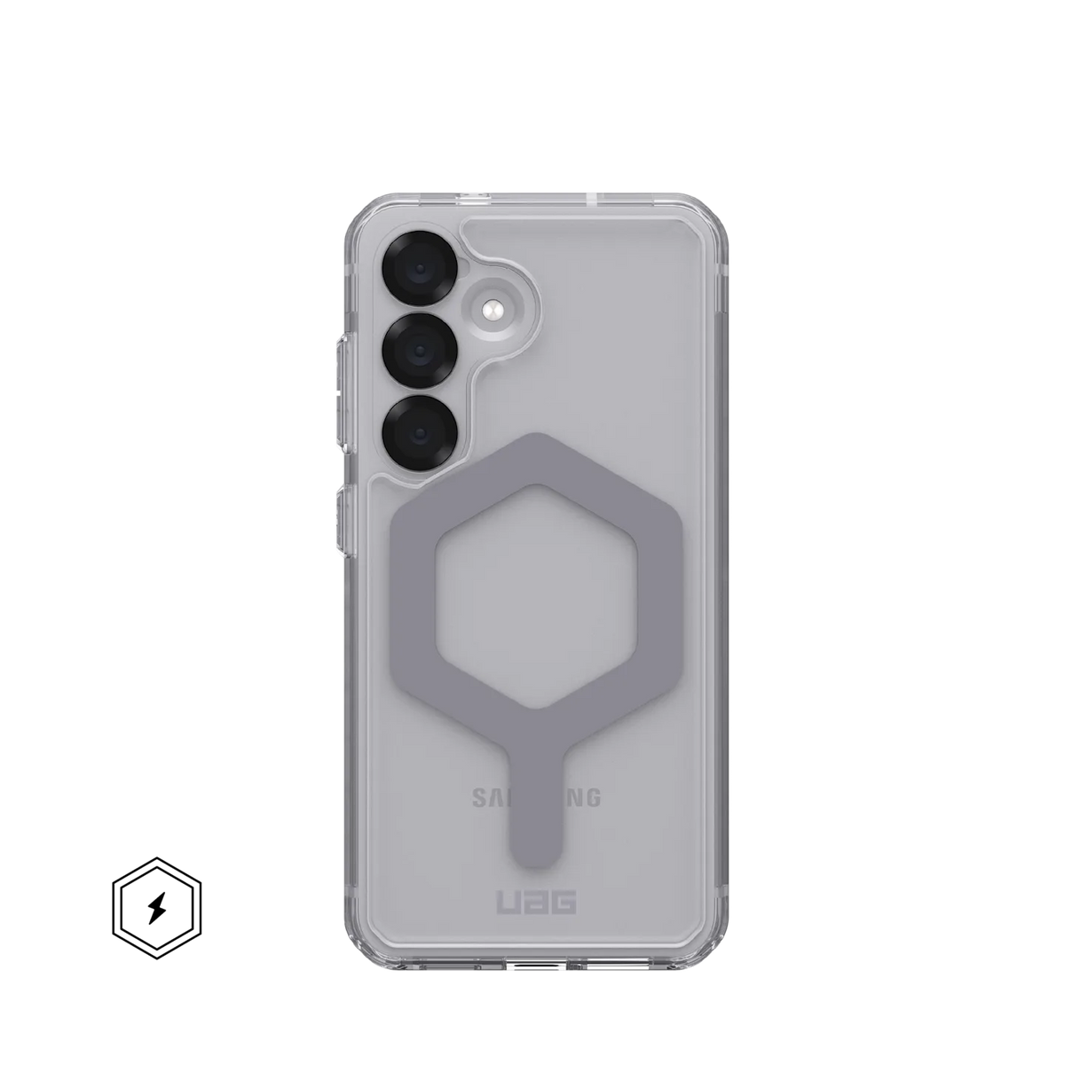 UAG Plyo Pro Rugged Case &amp; Magnet Samsung S25 Standard 6.2 - Ice / Silver