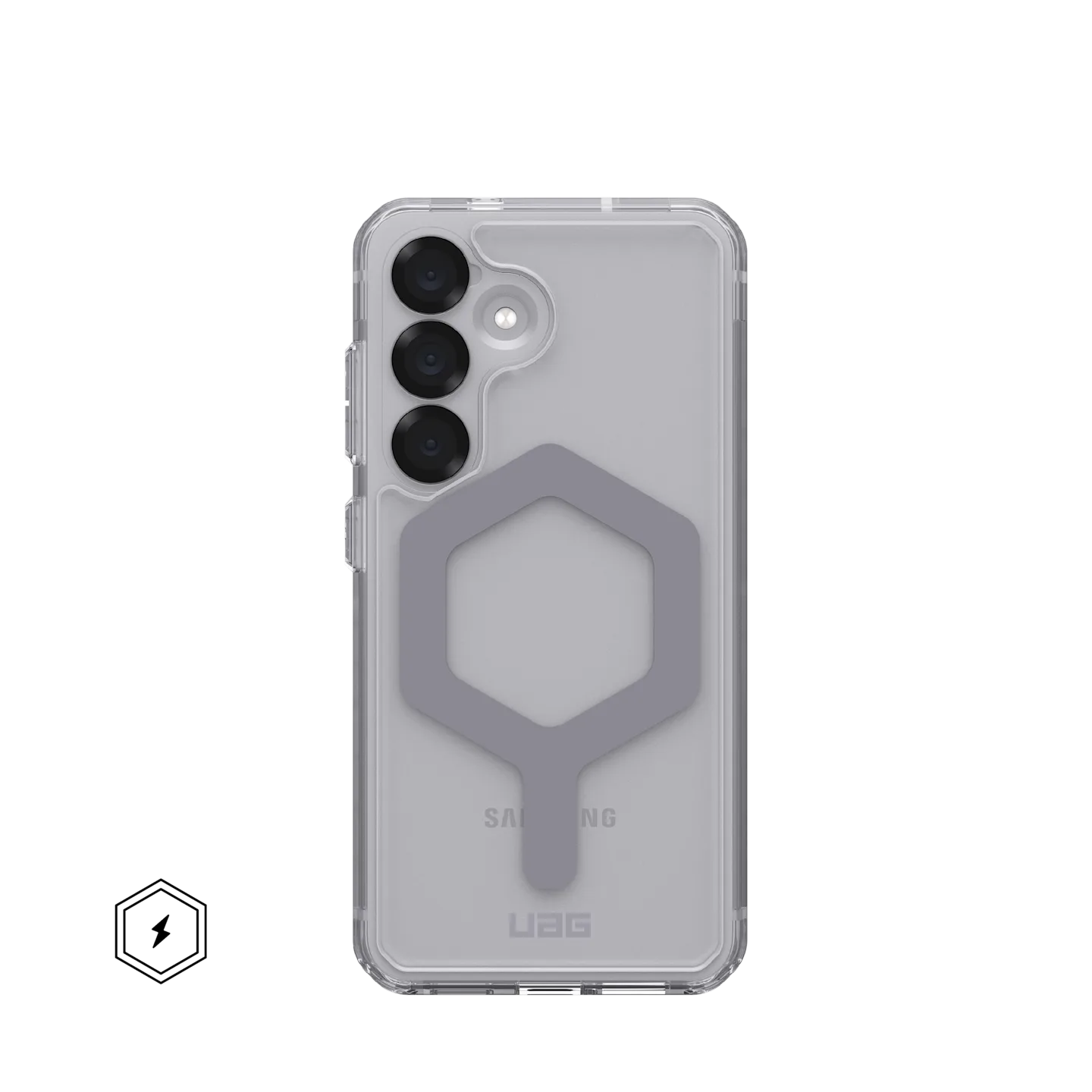 UAG Plyo Pro Rugged Case & Magnet Samsung S25 Standard 6.2 - Ice / Silver