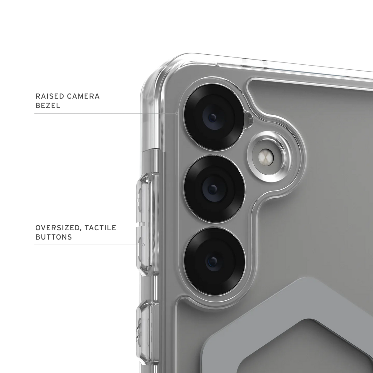 UAG Plyo Pro Rugged Case & Magnet Samsung S25 Standard 6.2 - Ice / Silver