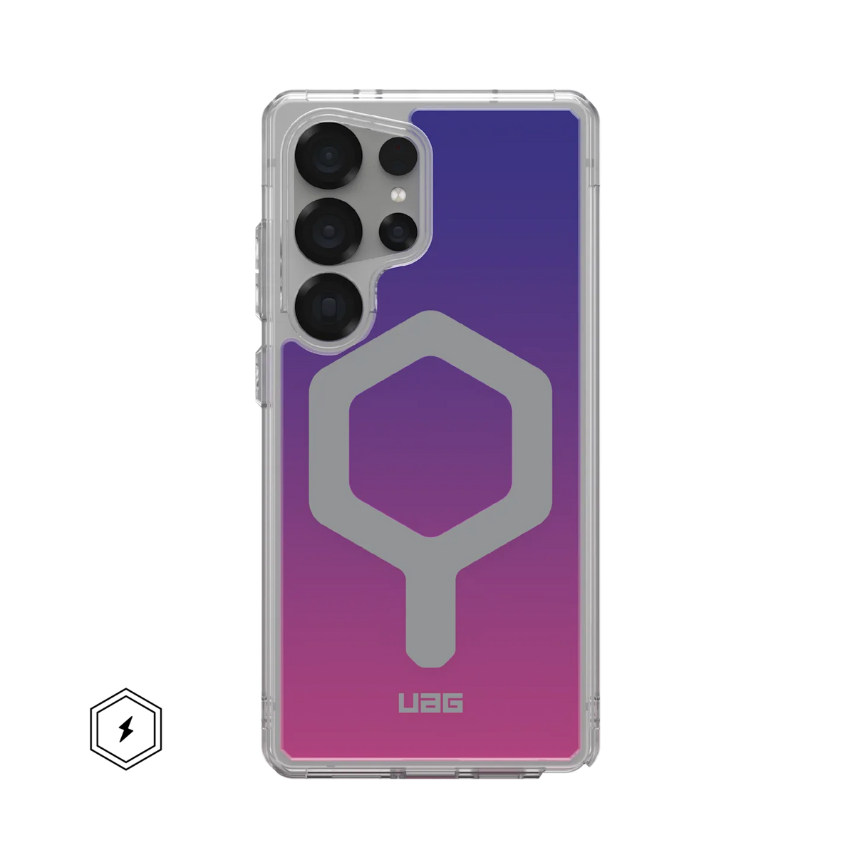 UAG Plyo Pro Rugged Case &amp; Magnet Samsung S25 Ultra - Purple / Pink Ombre