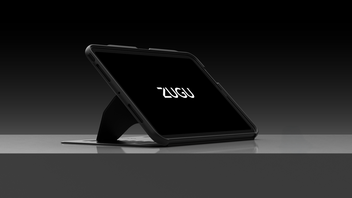 ZUGU 360 rotating tablet case front view
