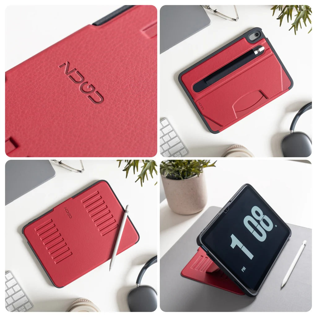 Zugu Case for iPad 10th / 11th Gen 10.9 - Red
