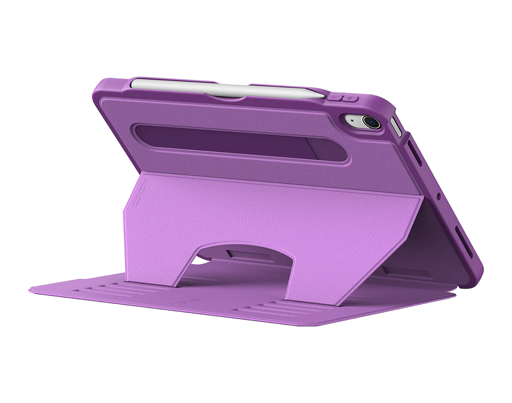 Zugu iPad Folio Case for iPad Air 11" M2 / M3 / M4 & Air 4th/5th - Nova Purple - Mac Addict
