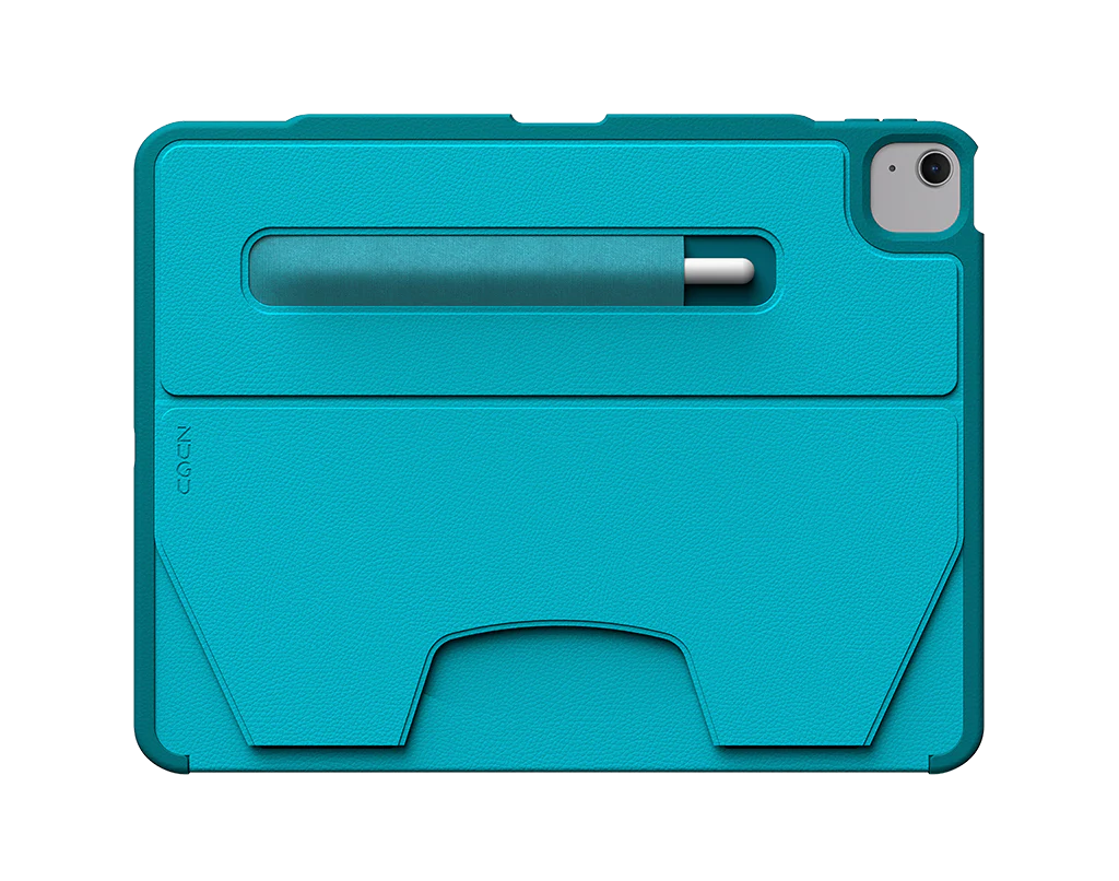 Zugu Case for iPad Air 13 M2 / M3 / M4 & Pro 12.9 3rd 4th Gen - Aqua Teal - Mac Addict