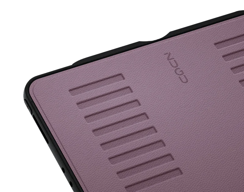 Zugu Rugged Folio Case iPad Mini 6/7 /A17 Pro Gen & Magnetic Stand - Purple
