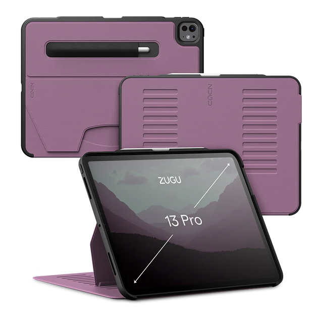 Zugu Case For iPad Pro 13 M4 / M5 - Berry Purple