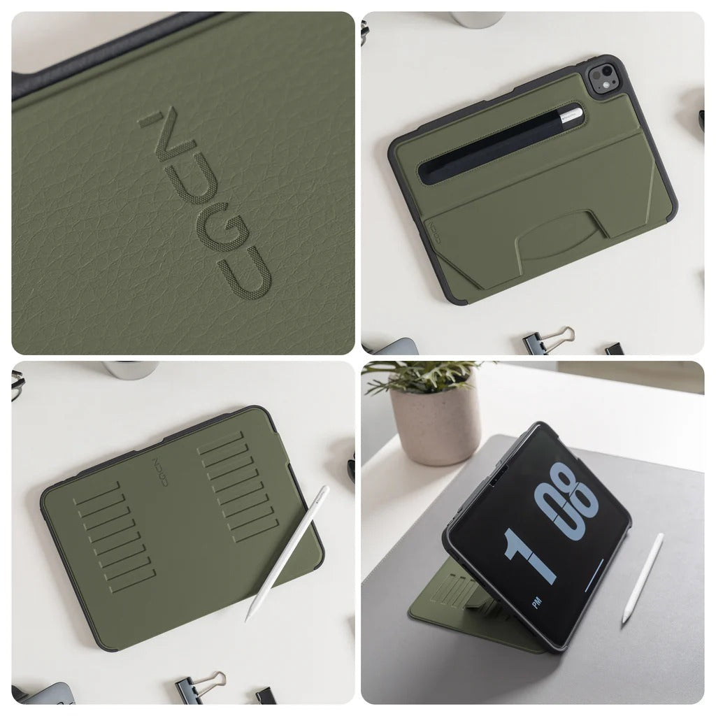 Zugu Case For iPad Pro 13 M4 7th Gen 2024 - Olive