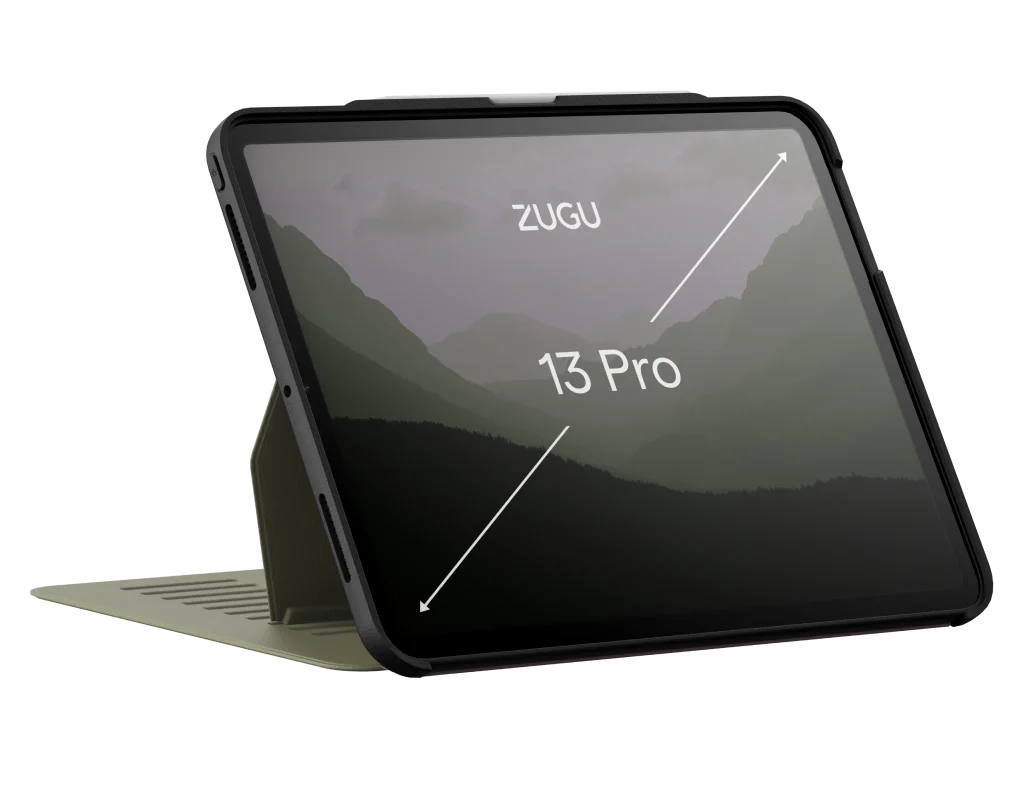 Zugu Case For iPad Pro 13 M4 7th Gen 2024 - Olive