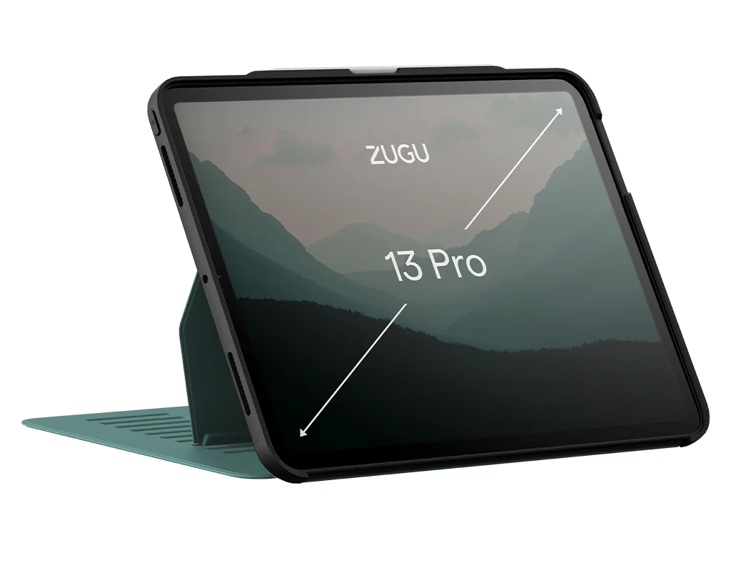Zugu Case For iPad Pro 13 M4 / M5 - Pine Green - Mac Addict Zugu Case For iPad Pro 13 M4 / M5 - Pine Green - Mac Addict