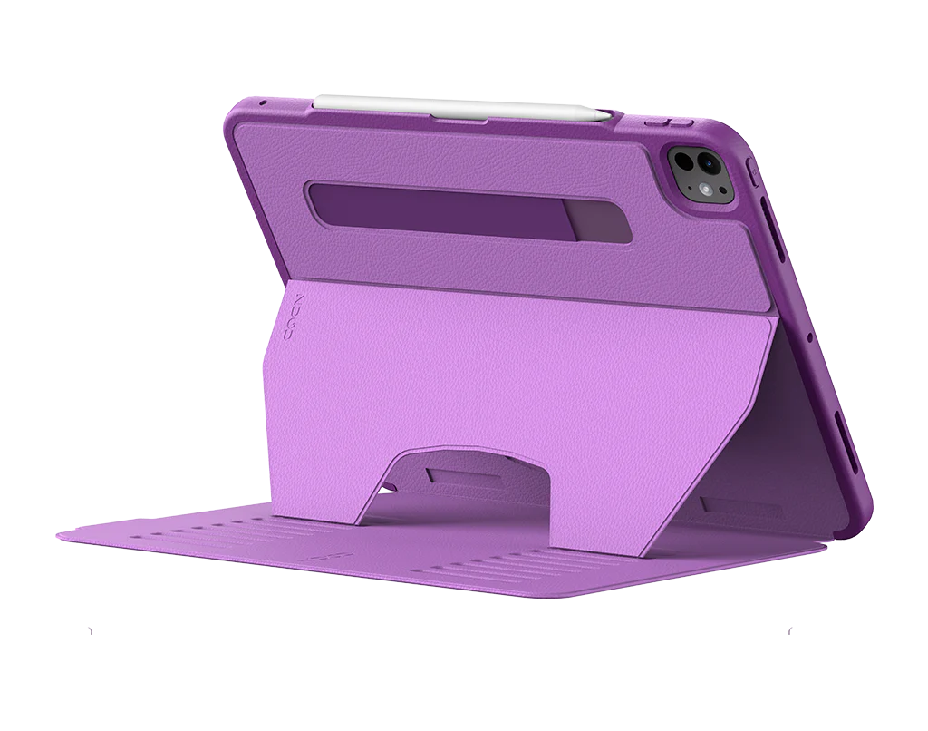 Zugu iPad Folio Case For iPad Pro 13 M4 / M5 - Nova Purple - Mac Addict