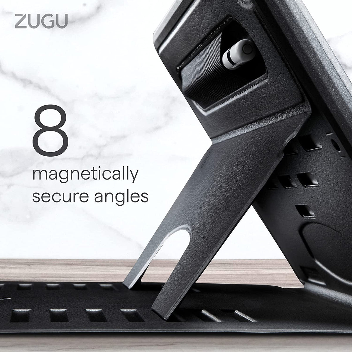 Zugu iPad Folio Case for iPad Air 11" M2 / M3 / M4 & Air 4th/5th - Aqua Teal - Mac Addict