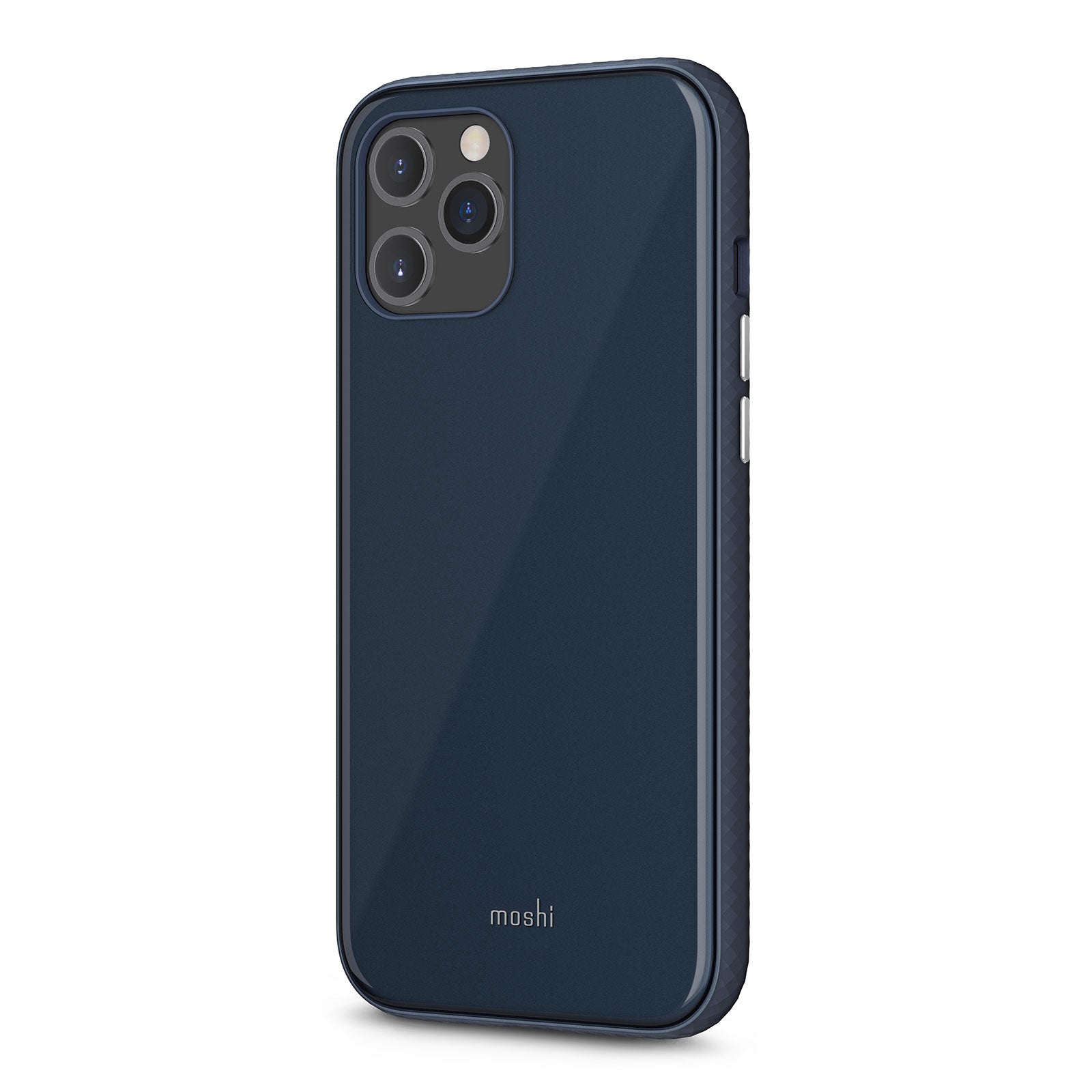 Moshi iGlaze Slim Hardshell Case For iPhone 12 Pro Max - Slate Blue - Mac Addict