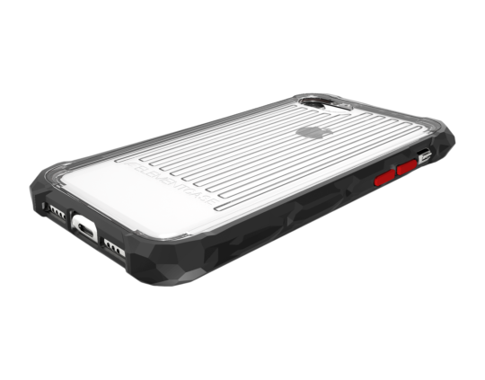 Element Case Special Ops Protective Case For iPhone SE/8/7 - Clear/Black - Mac Addict