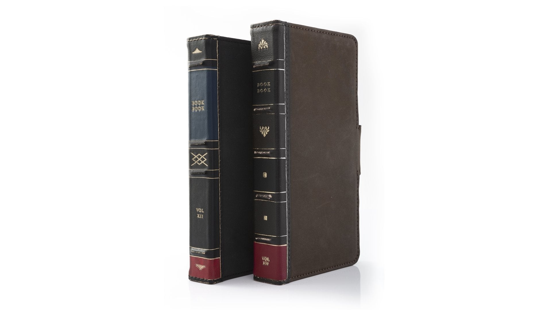 Twelve South BookBook Leather Wallet MagSafe Case For iPhone 13 Pro - Black - Mac Addict