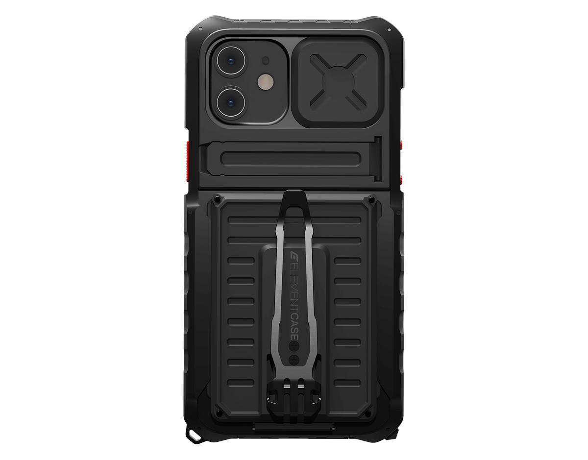 Element Case Black Ops Premium Case For iPhone 12 / 12 Pro - Black - Mac Addict