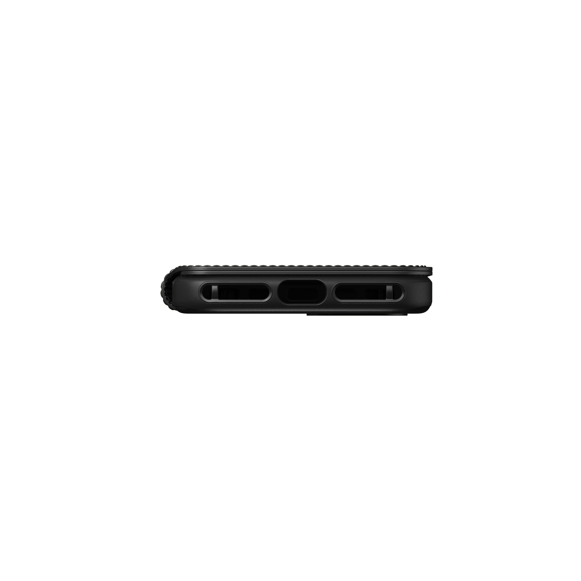 Nomad Modern Leather Folio w/ MagSafe For iPhone 13 - BLACK - Mac Addict