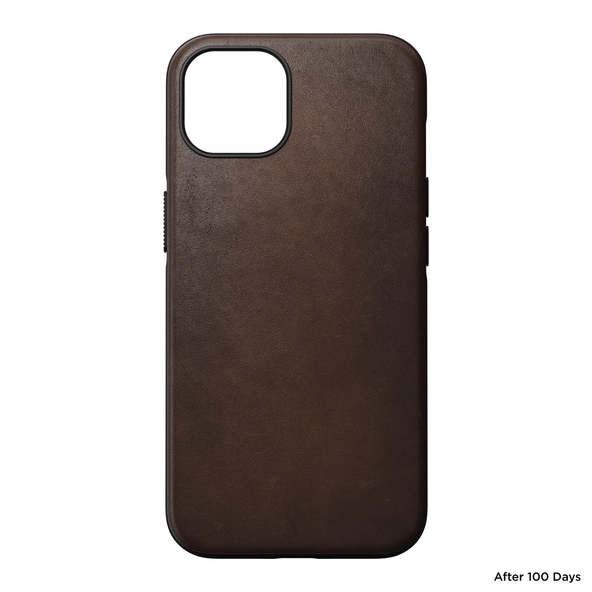 Nomad Modern Leather Case w/ MagSafe For iPhone 13 - RUSTIC BROWN - Mac Addict