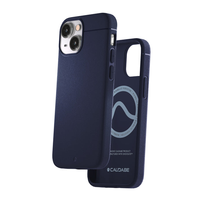 Caudabe Sheath Slim Protective Case with MagSafe iPhone 13 Standard 6.1 - Navy - Mac Addict