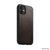 Nomad Rugged Leather Case w/ MagSafe For iPhone 12 Mini - Brown - Mac Addict