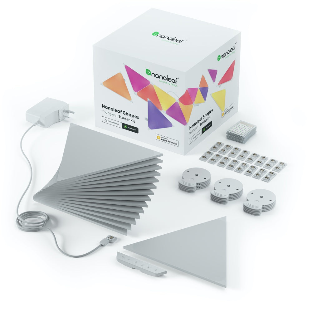 Nanoleaf Shapes - Triangles Starter Kit (15 Panels) - Mac Addict