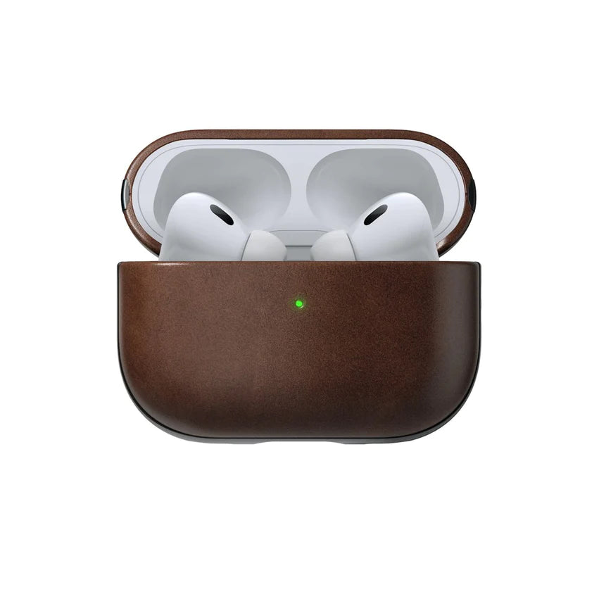 Nomad Horween Leather Case - AirPods PRO 2/1 -  Brown