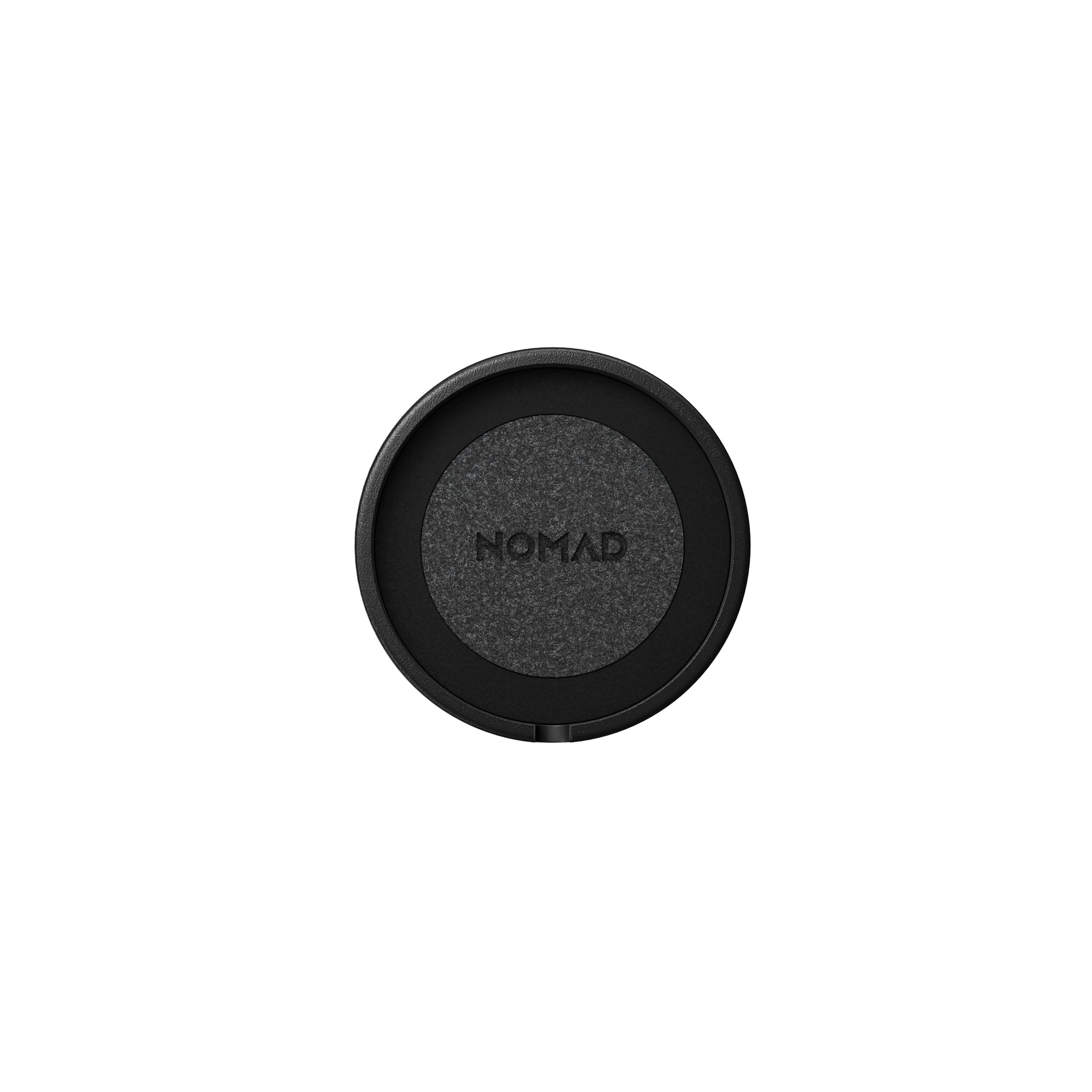 Nomad Leather Cover For MagSafe Charger - BLACK - Mac Addict