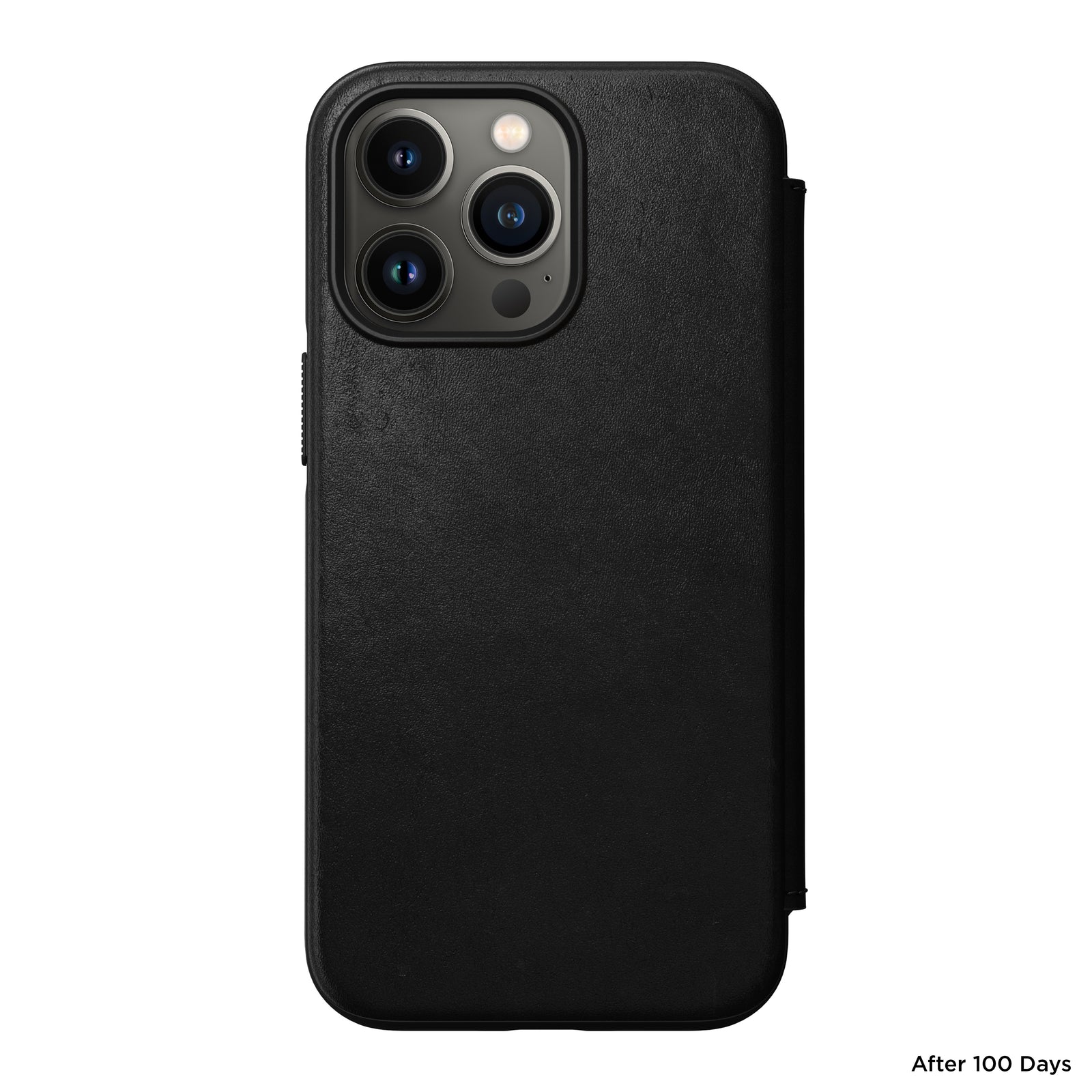 Nomad Modern Leather Folio w/ MagSafe For iPhone 13 Pro - BLACK - Mac Addict