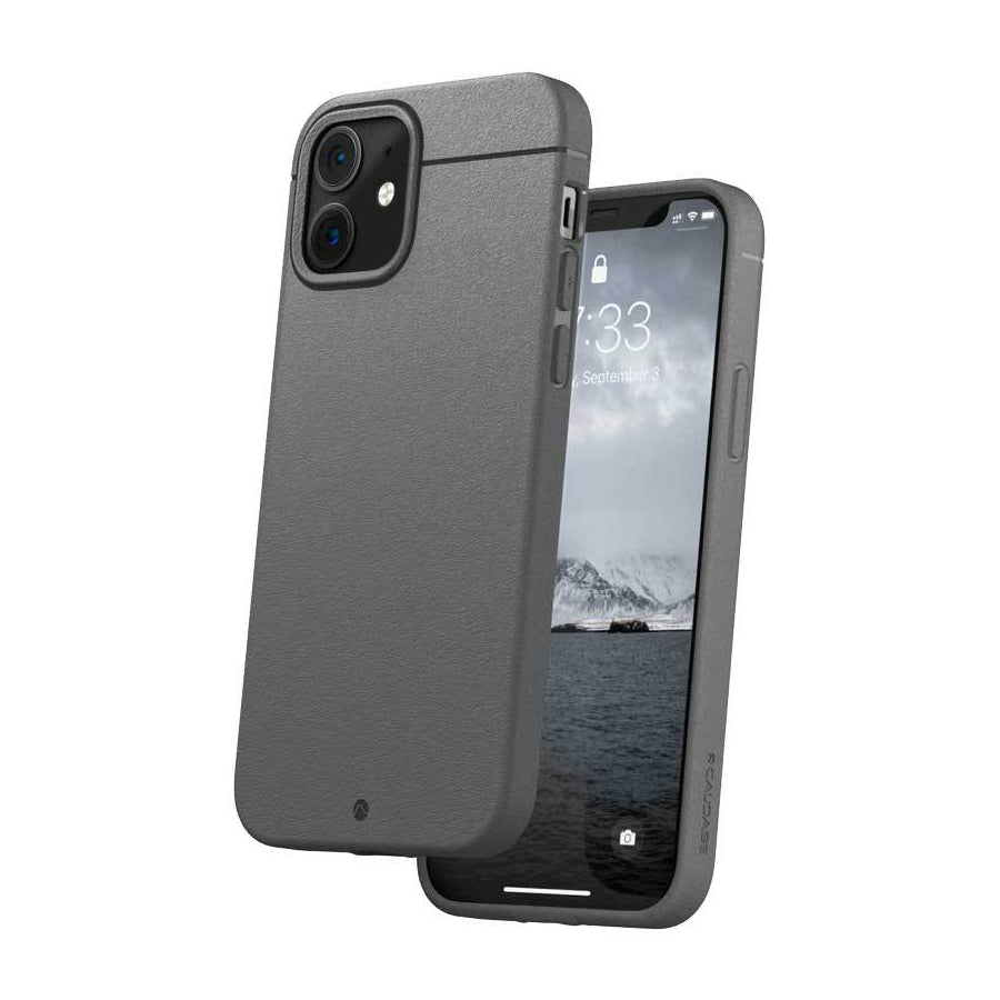 Caudabe Sheath Slim Protective Case For iPhone iPhone 12 mini - GREY - Mac Addict