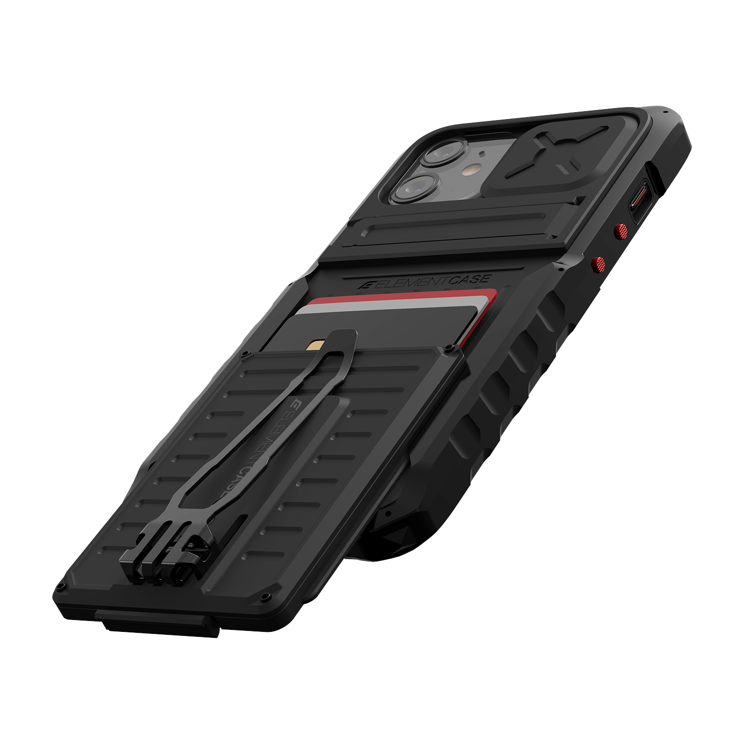 Element Case Black Ops Premium Case For iPhone 12 / 12 Pro - Black - Mac Addict