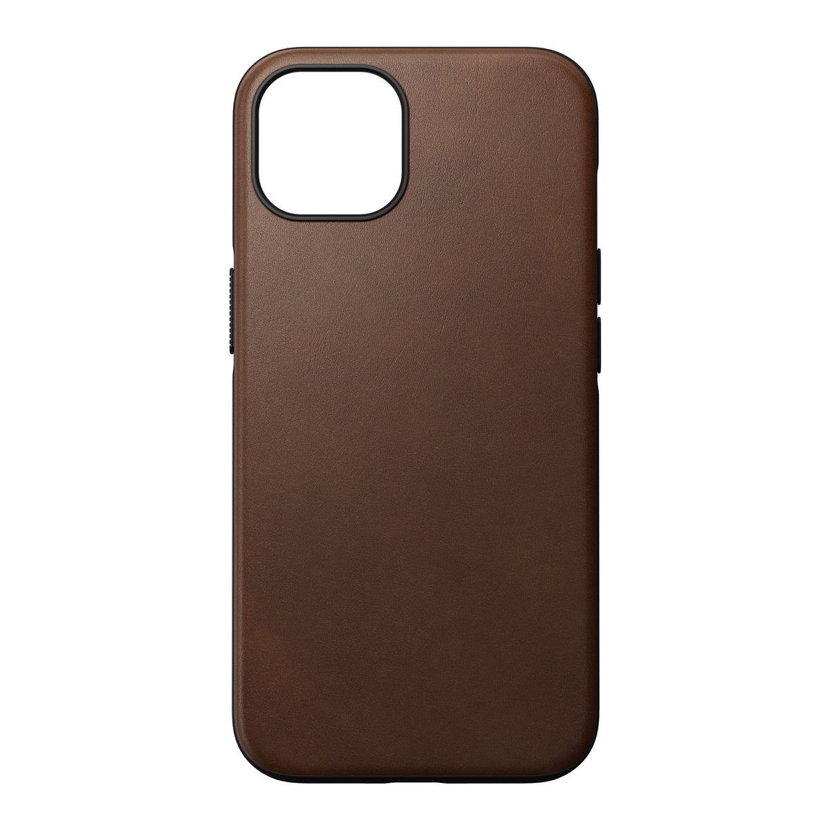 Nomad Modern Leather Case w/ MagSafe For iPhone 13 - RUSTIC BROWN - Mac Addict