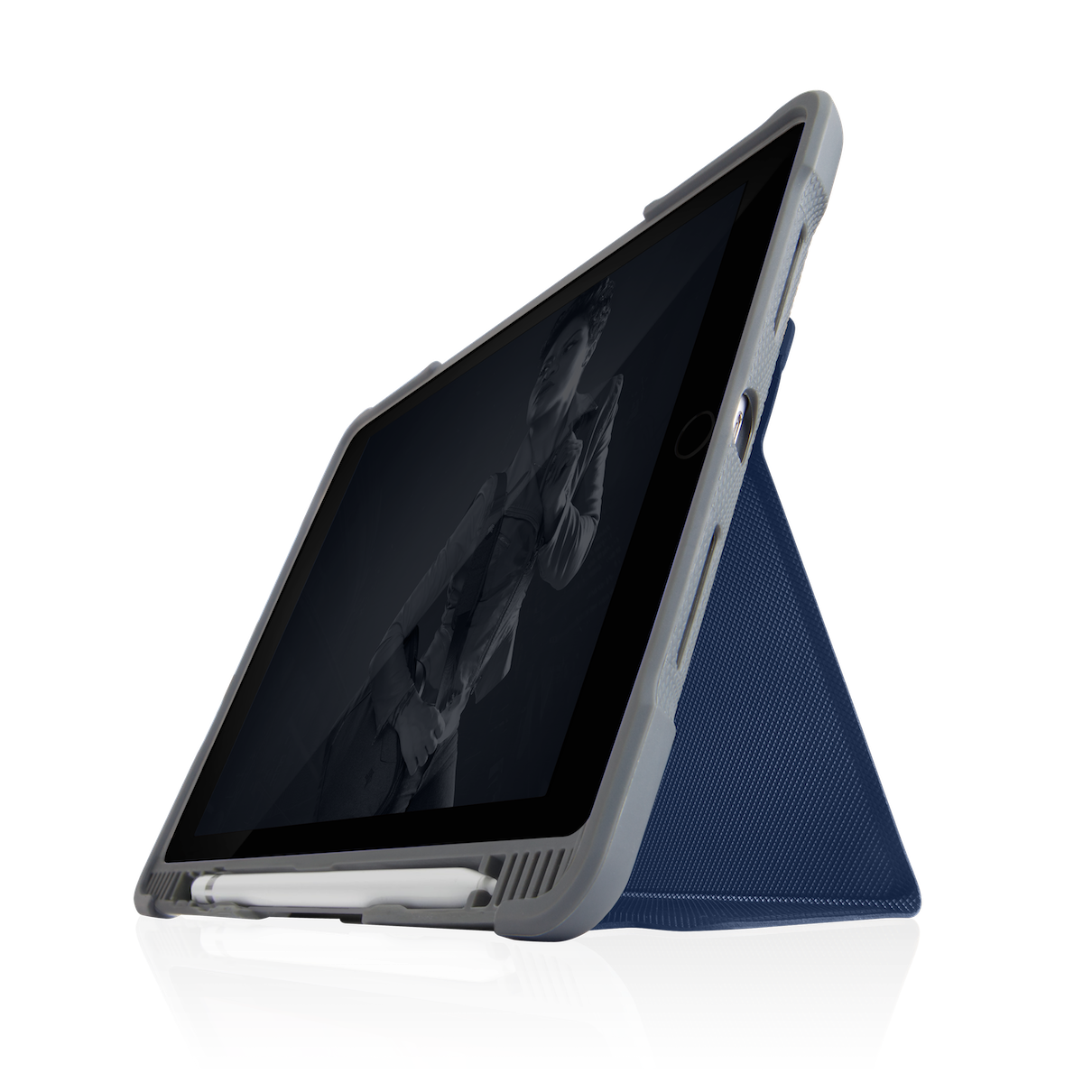 STM Dux Plus Duo Rugged Case For iPad 8th/7th Gen - Midnight Blue - Mac Addict