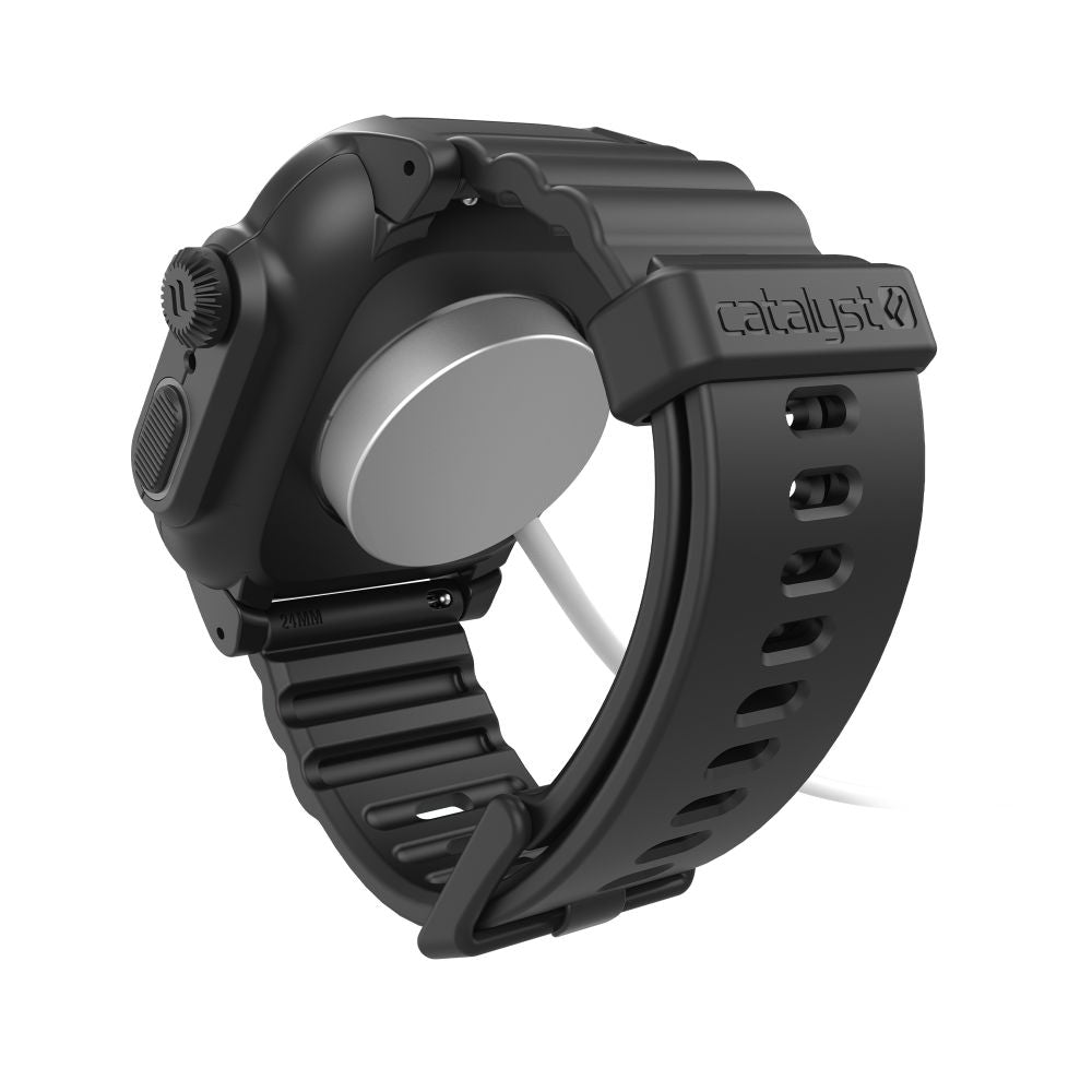 Catalyst Waterproof Case and Band for Apple Watch Series 8/7 45mm - Stealth Black