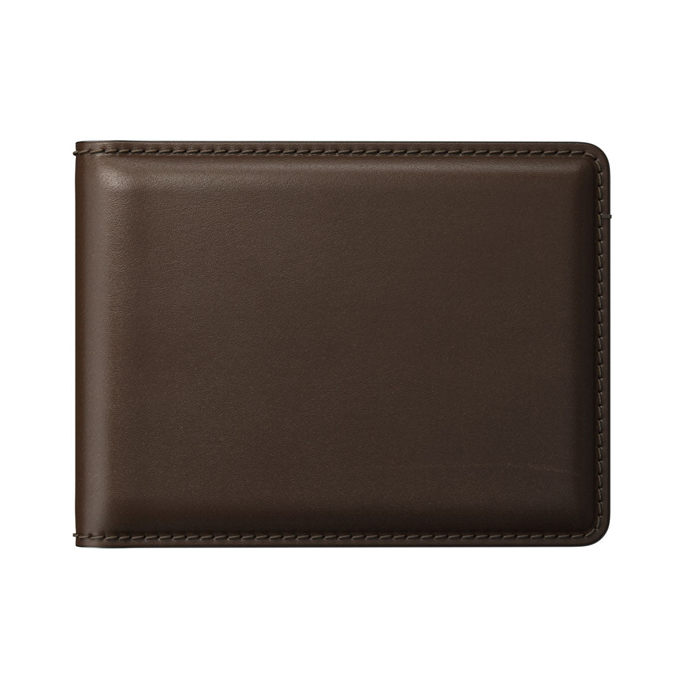 Nomad BiFold Wallet w/ Horween Leather - BROWN - Mac Addict