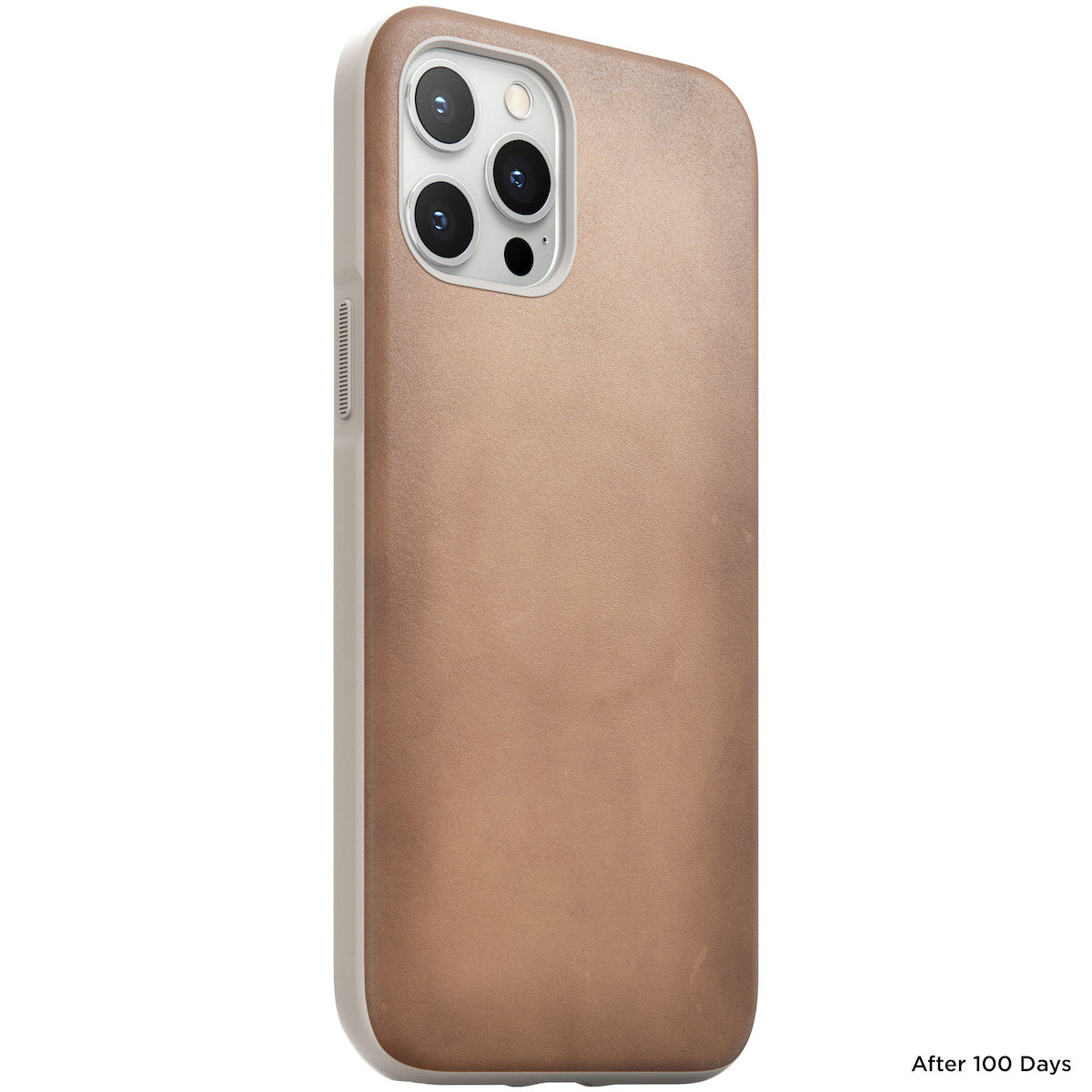 Nomad Rugged Leather Case w/ MagSafe For iPhone 12 Pro Max - Natural - Mac Addict