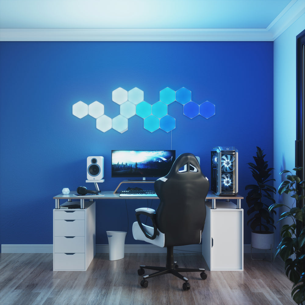 Nanoleaf Shapes - Hexagons Starter Pack (15 Panels) - Mac Addict