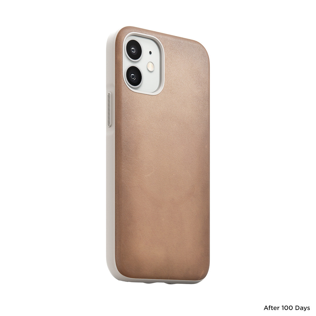 Nomad Rugged Leather Case w/ MagSafe For iPhone 12 Mini - Natural - Mac Addict