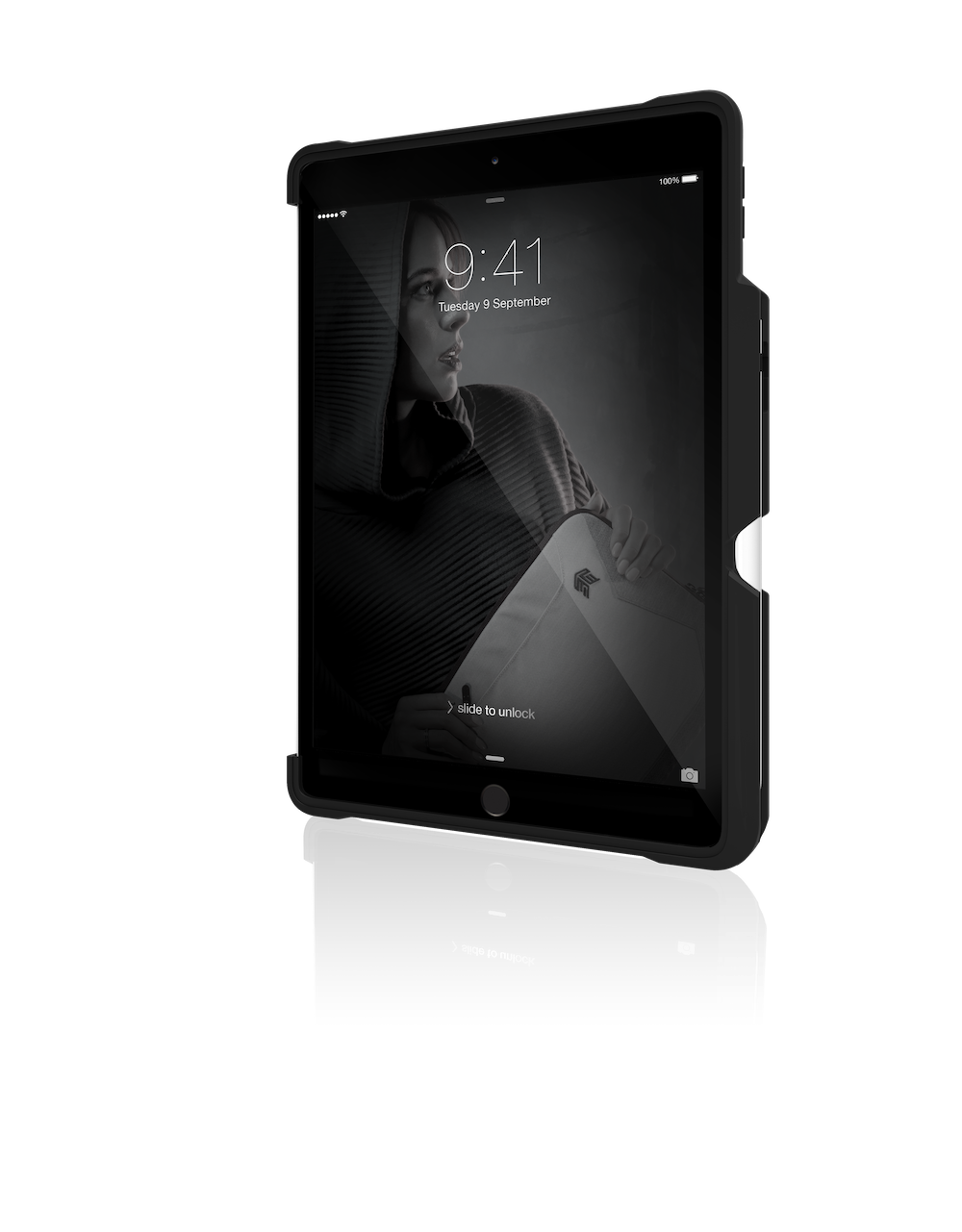 STM Dux Shell Duo Rugged Case For iPad 8th/7th Gen - Black - Mac Addict