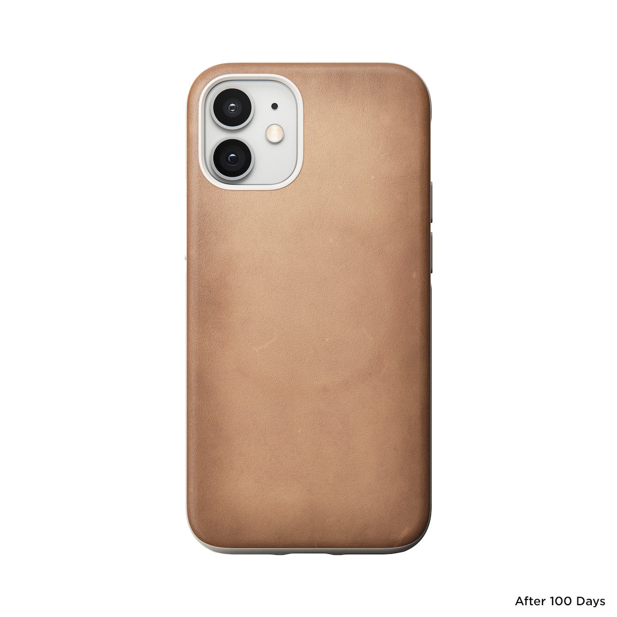 Nomad Rugged Leather Case w/ MagSafe For iPhone 12 Mini - Natural - Mac Addict