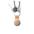 Nomad Leather Loop AirTag Keychain - NATURAL - Mac Addict