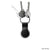 Nomad Leather Loop AirTag Keychain - BLACK - Mac Addict