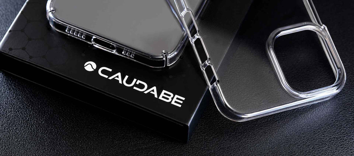Caudabe Lucid Clear Minimalist Case For iPhone iPhone 12 / 12 Pro - GRAPHITE - Mac Addict